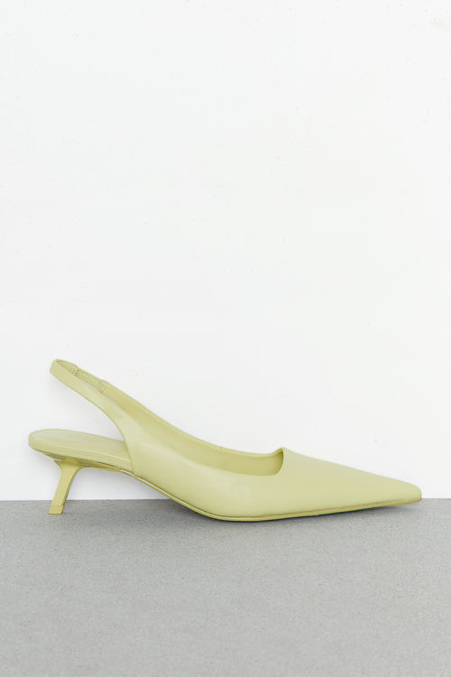 Pointed on sale slingback shoes